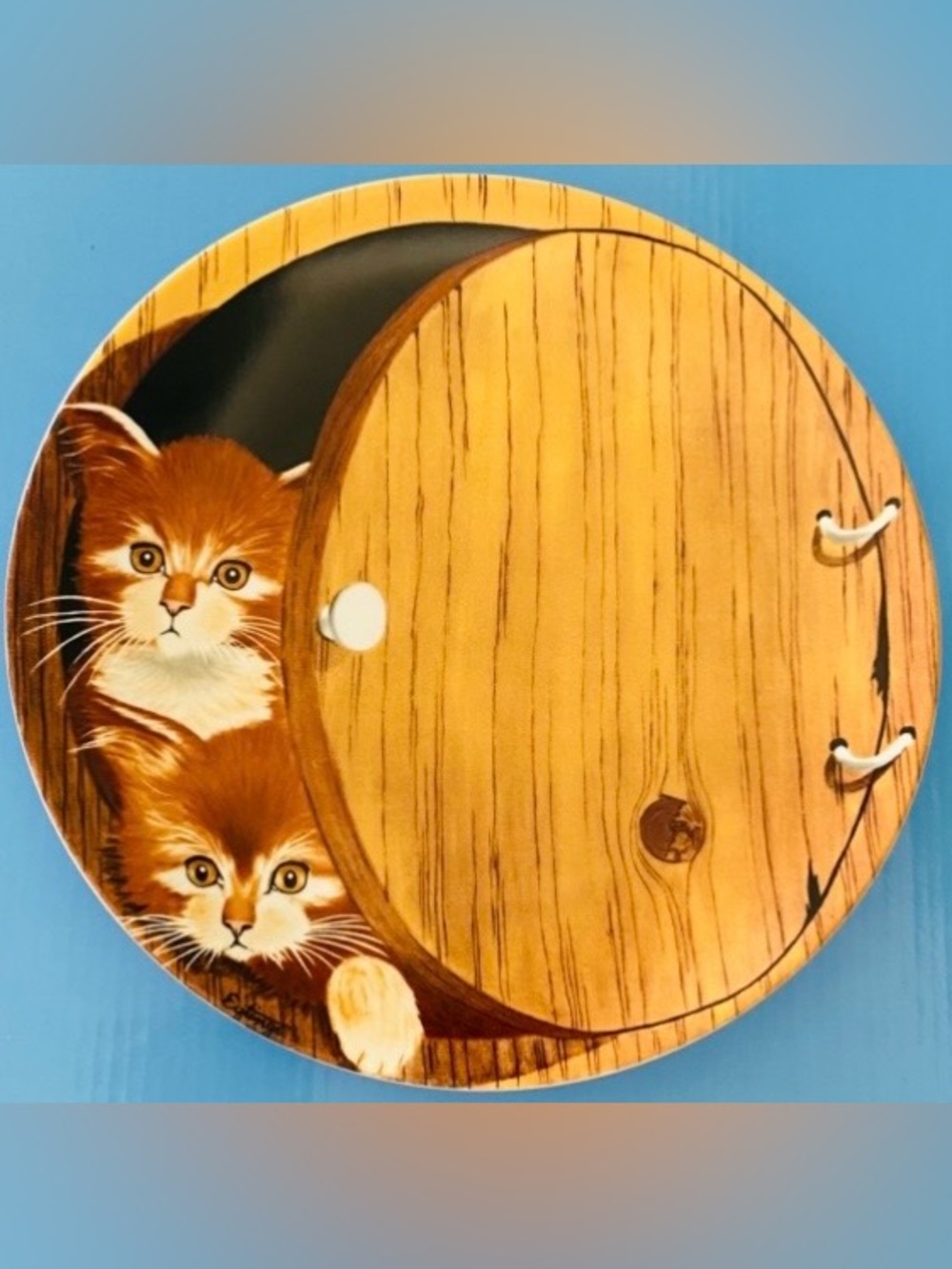 Decorative Cats plate